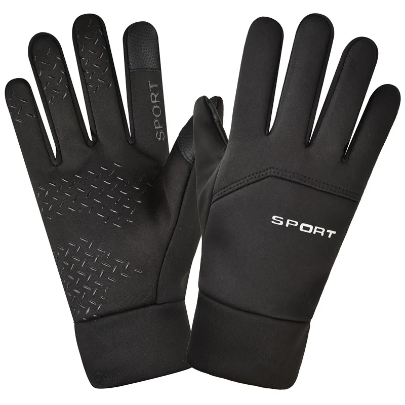 Magic Touch Glove - ฤดูหนาวกีฬากลางแจ้งวิ่งถุงมือหน้าจอสัมผัสที่อบอุ่น GYM ฟิตเนส Full Finger ถุงมือสําหรับผู้ชายผู้หญิงถัก