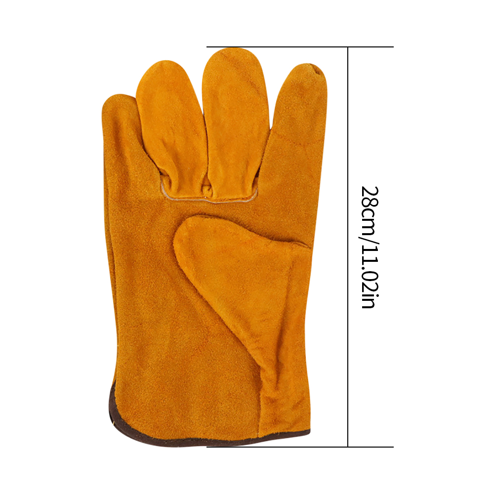 Leather Driving Glove - ถุงมือทำงาน ไดร์เวอร์ การล่าสัตว์ การขับรถ ฟาร์ม สวน