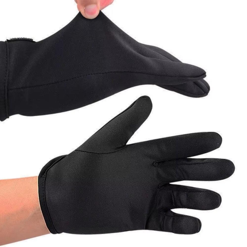 Heat Resistant Glove - ถุงมือกันความร้อน 5 นิ้ว แบบใหม่ ใช้ซ้ำได้ สีดำ