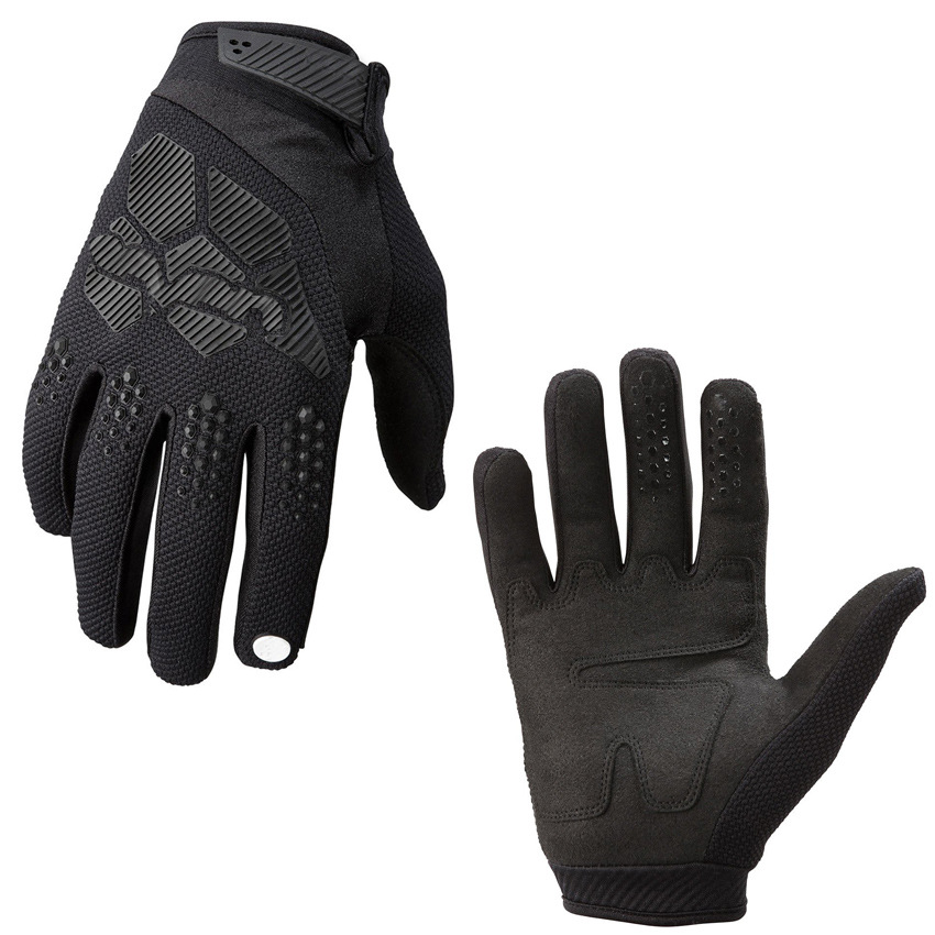 Cycling Glove Padded - ถุงมือมอเตอร์ไซค์วิบากแบบเต็มนิ้วรุ่นใหม่ปี 2026 ถุงมือมอเตอร์ครอสสำหรับขี่ออฟโรด ระบายอากาศได้ดี เหมาะสำหรับปั่นจักรยานเสือภูเขาและมอเตอร์ไซค์