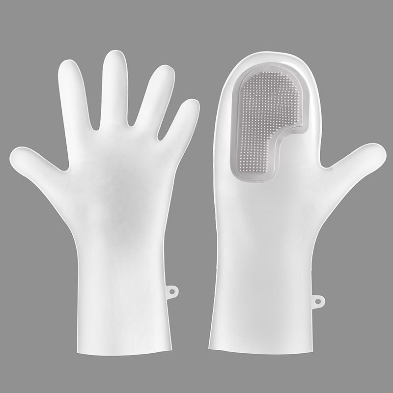 Dish Glove Rubber - 1 ชิ้น ถุงมือยางกันน้ำอเนกประสงค์ ถุงมือทำความสะอาดในครัวเรือน สำหรับล้างจาน ซักผ้า