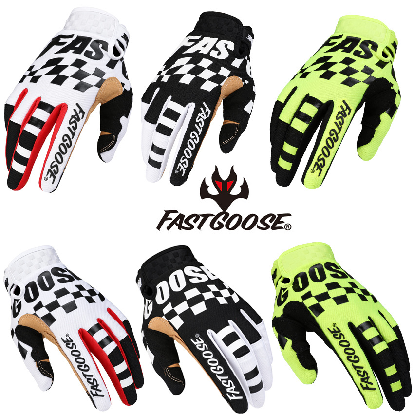 Cycling Glove Padded - FASTGOOSE ถุงมือปั่นจักรยานสำหรับกีฬาจักรยาน ถุงมือขี่มอเตอร์ไซค์ สำหรับผู้ชาย ผู้หญิง ถุงมือหน้าจอสัมผัสสำหรับจักรยาน