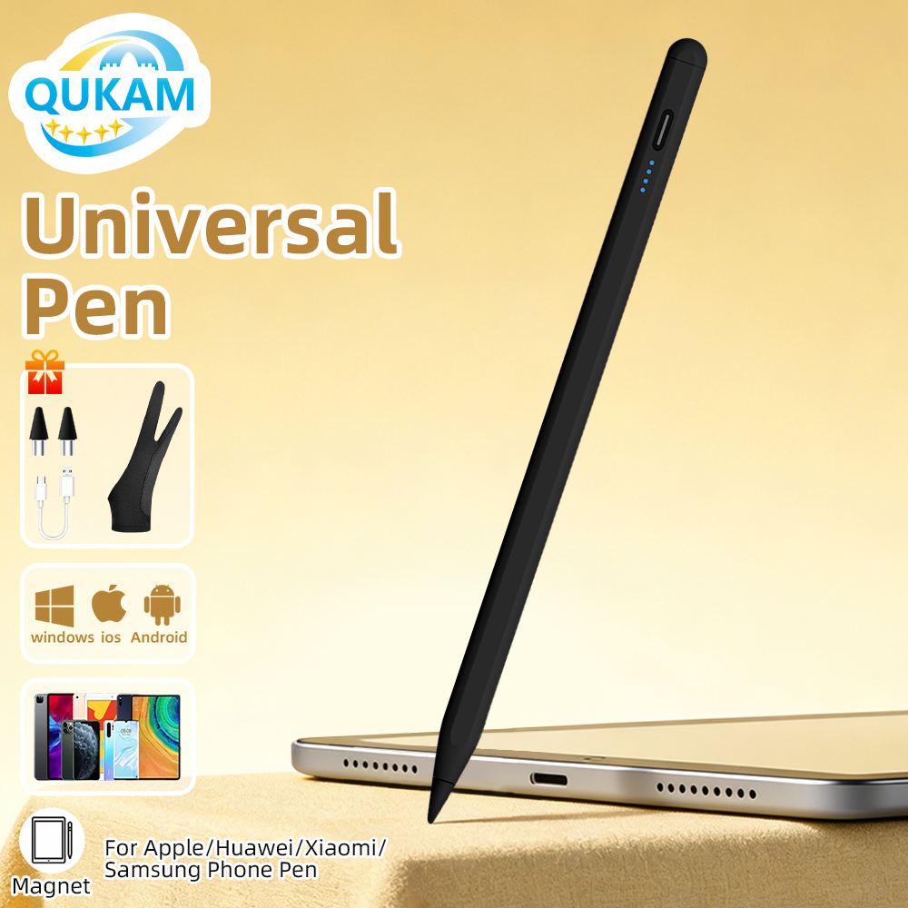 Touchscreen Glove Capacitive - QUKAM ปากกาสไตลัสแบบใหม่สำหรับไอโฟน ซัมซุง หัวเว่ย เสี่ยวหมี่ ทัชเพนซิลสำหรับแอนดรอยด์