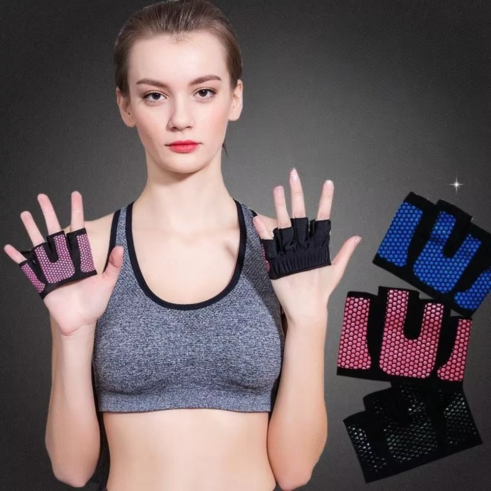 1 คู่ถุงมือออกกำลังกายแบบครึ่ง - Workout Glove Gym บทวิจารณ์และราคา