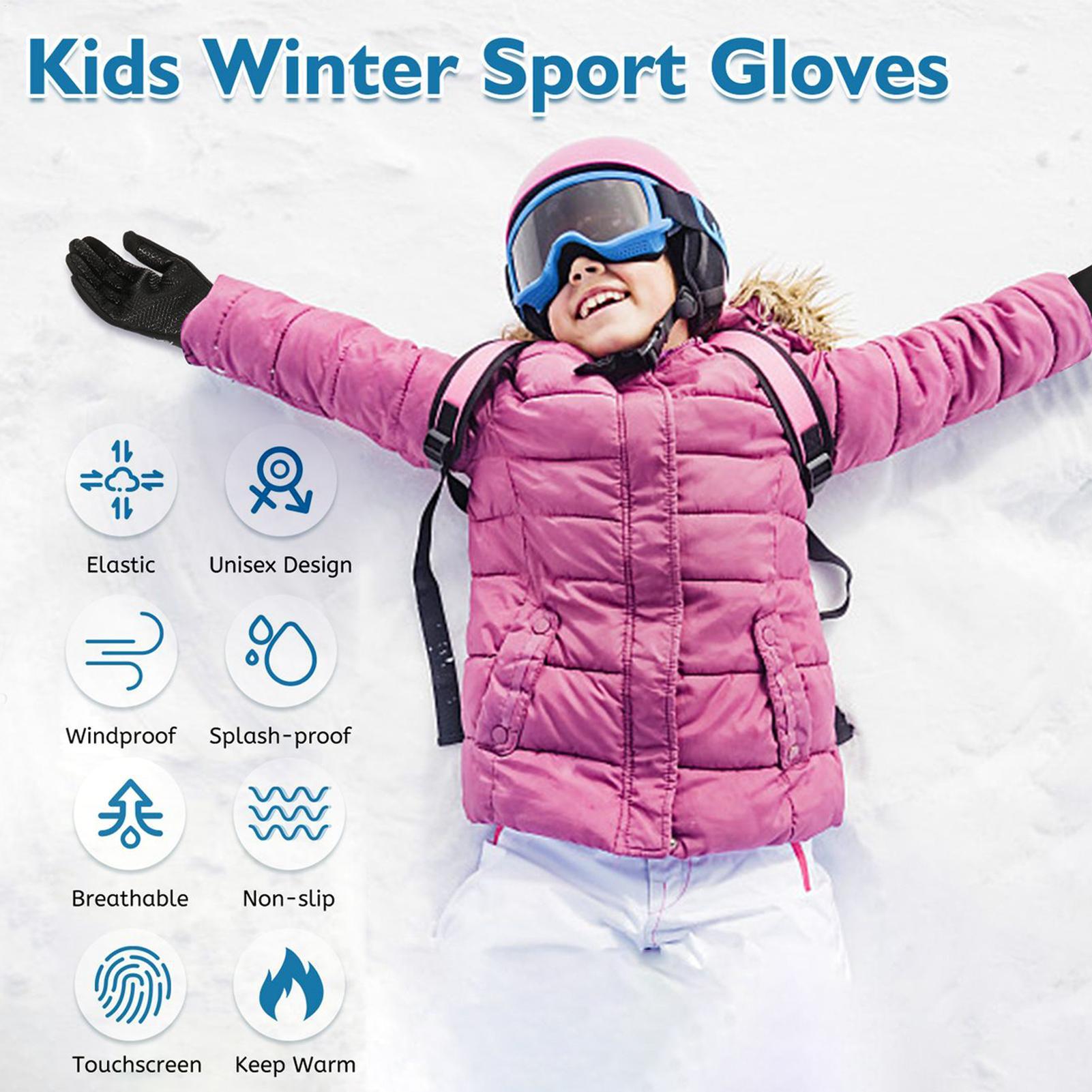 ถุงมือฤดูหนาวสำหรับเด็ก ถุงมือ - Winter Glove Insulated บทวิจารณ์และราคา