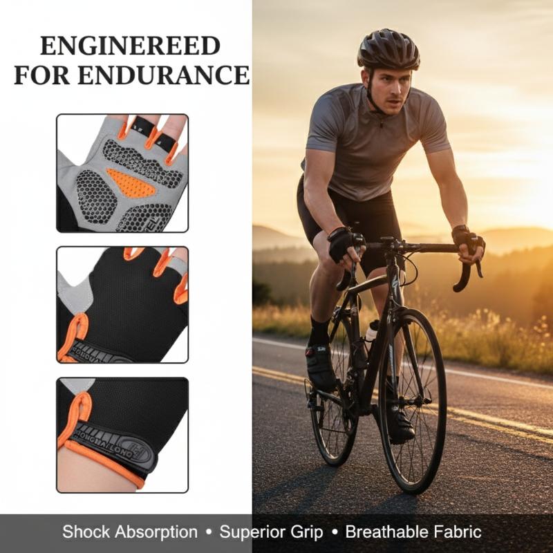 ถุงมือปั่นจักรยานแบบไร้นิ้วกัน - Fingerless Glove Knit บทวิจารณ์และราคา