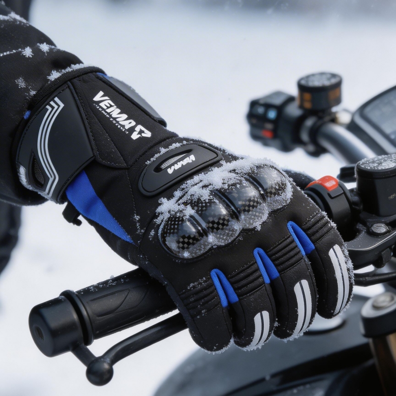 ฤดูหนาวกันน้ำ ถุงมือมอเตอร์ไซค - Ski Glove Waterproof บทวิจารณ์และราคา