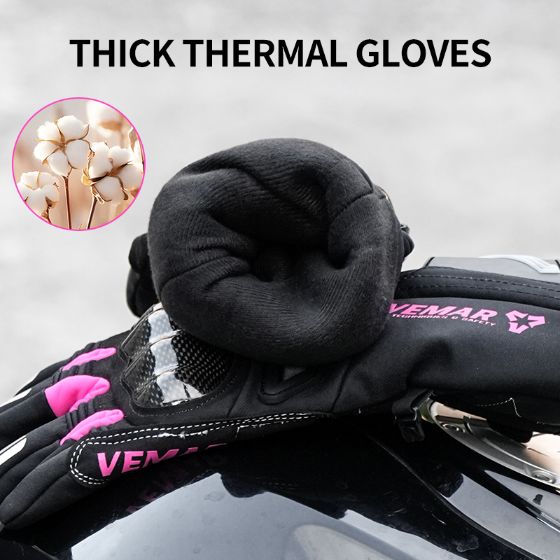 ฤดูหนาวกันน้ำ ถุงมือมอเตอร์ไซค - Ski Glove Waterproof บทวิจารณ์และราคา
