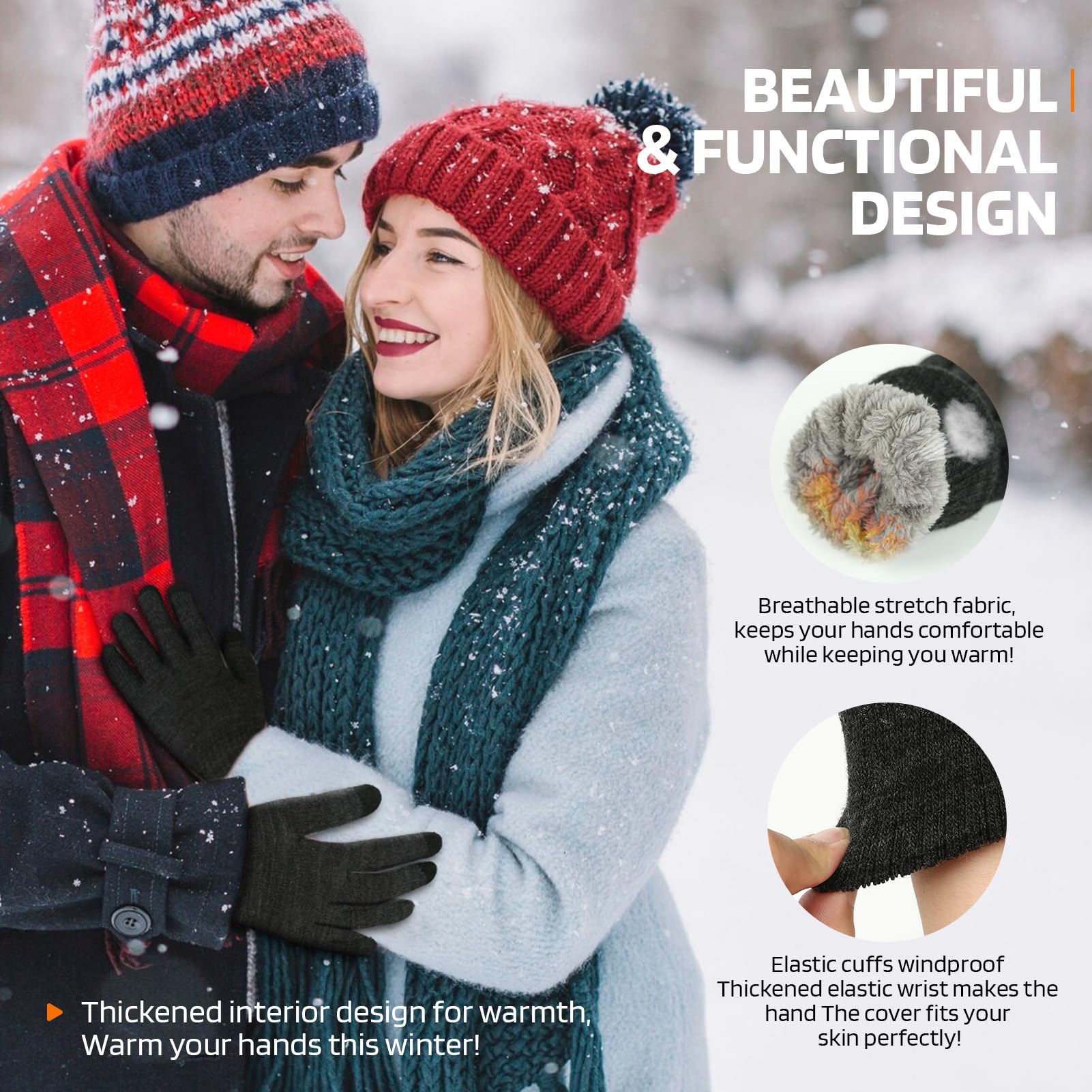 ถุงมือวิ่งกีฬากลางแจ้ง1-5คู่ถุ - Magic Touch Glove บทวิจารณ์และราคา