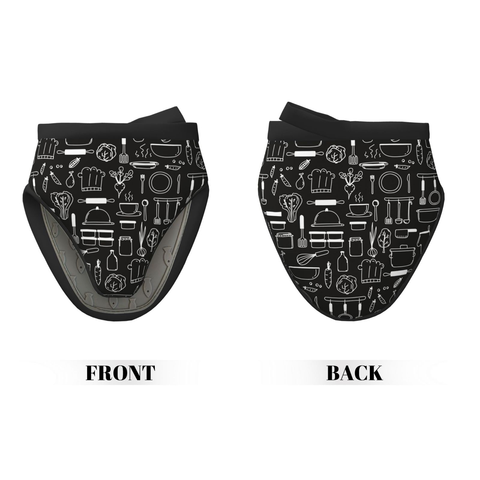 ถุงมือเตาอบซิลิโคนผู้ถือหม้อ M - Oven Mitt Silicone บทวิจารณ์และราคา