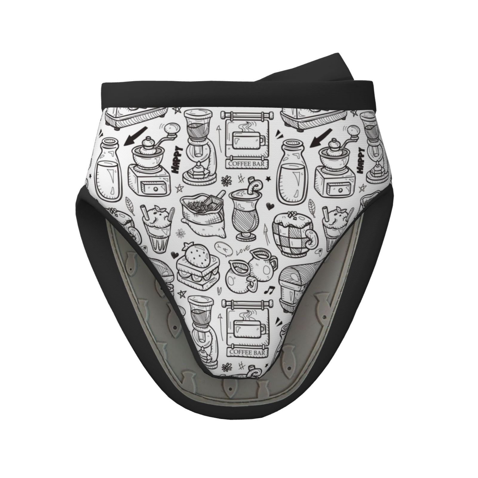 ถุงมือเตาอบซิลิโคนผู้ถือหม้อ M - Oven Mitt Silicone บทวิจารณ์และราคา