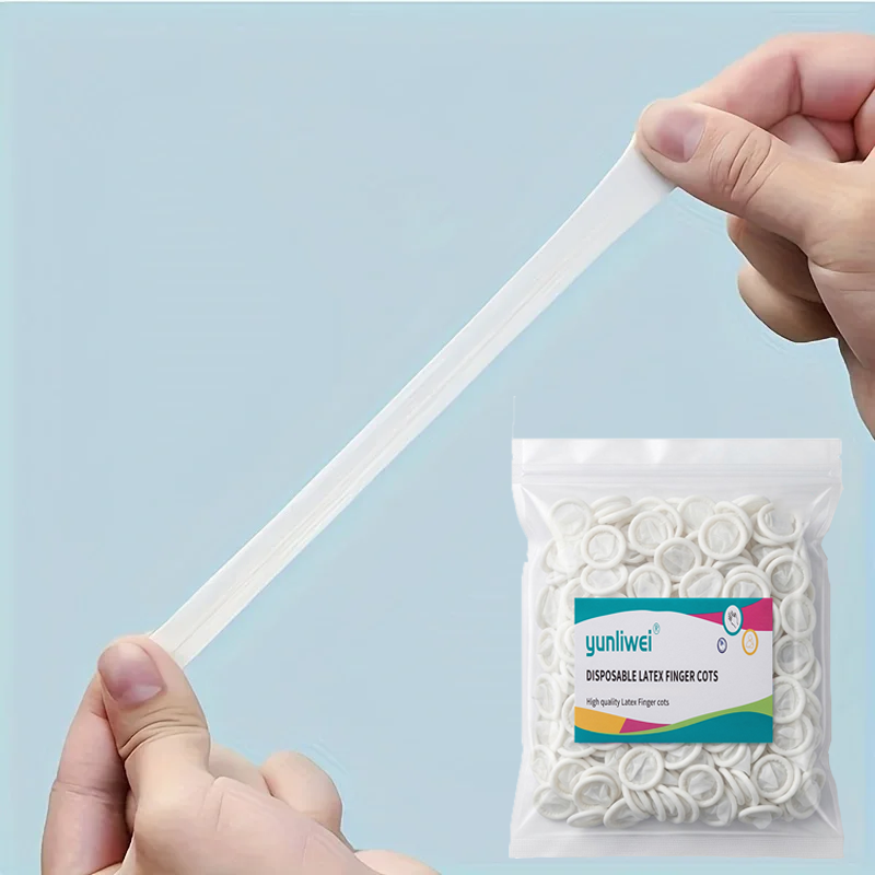 ปลอกนิ้วลาเท็กซ์แบบใช้แล้วทิ้ง - Latex Disposable Glove บทวิจารณ์และราคา