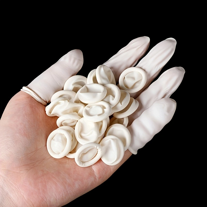 ปลอกนิ้วลาเท็กซ์แบบใช้แล้วทิ้ง - Latex Disposable Glove บทวิจารณ์และราคา