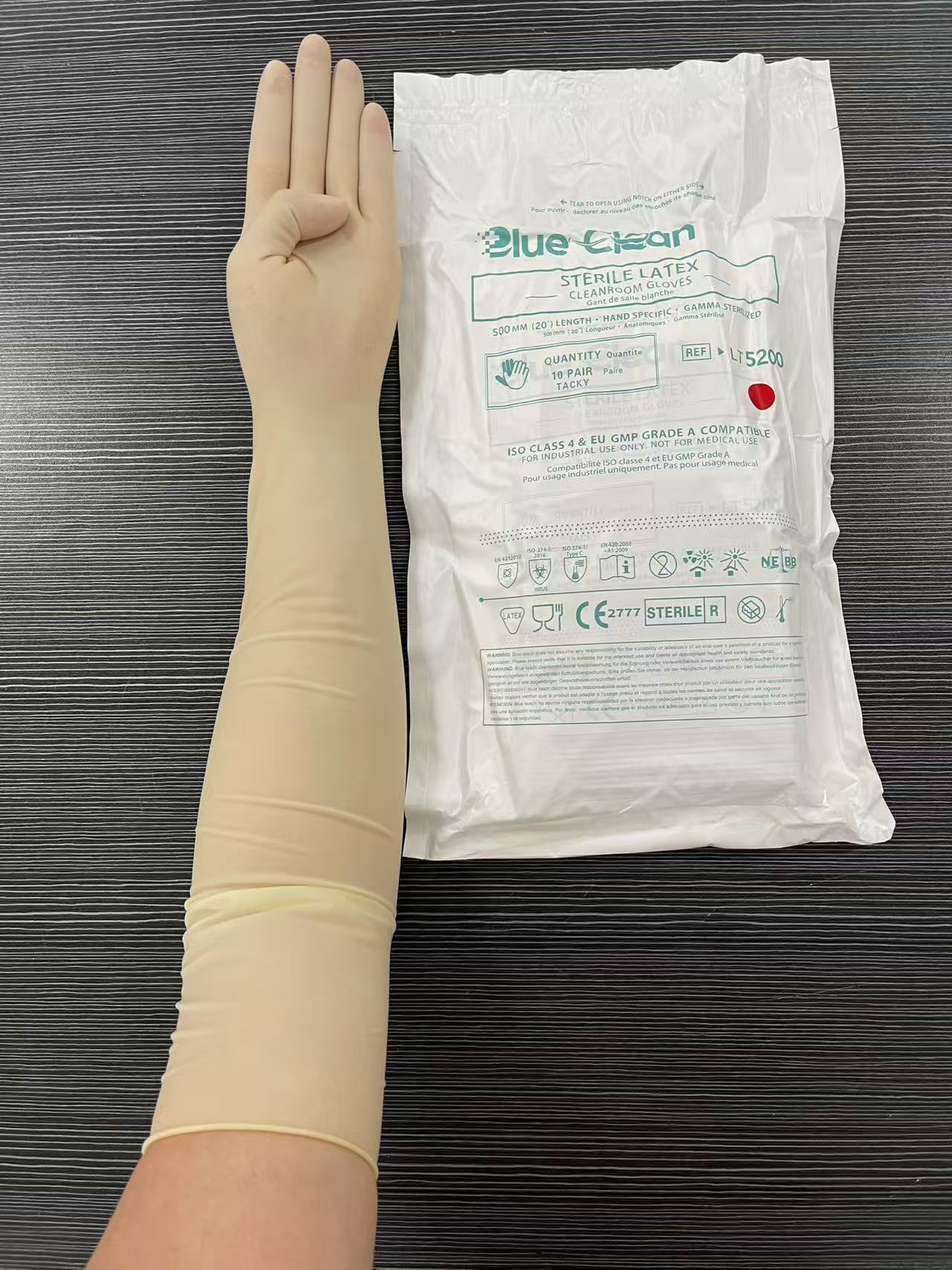 Blue Clean LT5200 (10 คู่) ถุง - Rubber Glove Cleaning บทวิจารณ์และราคา
