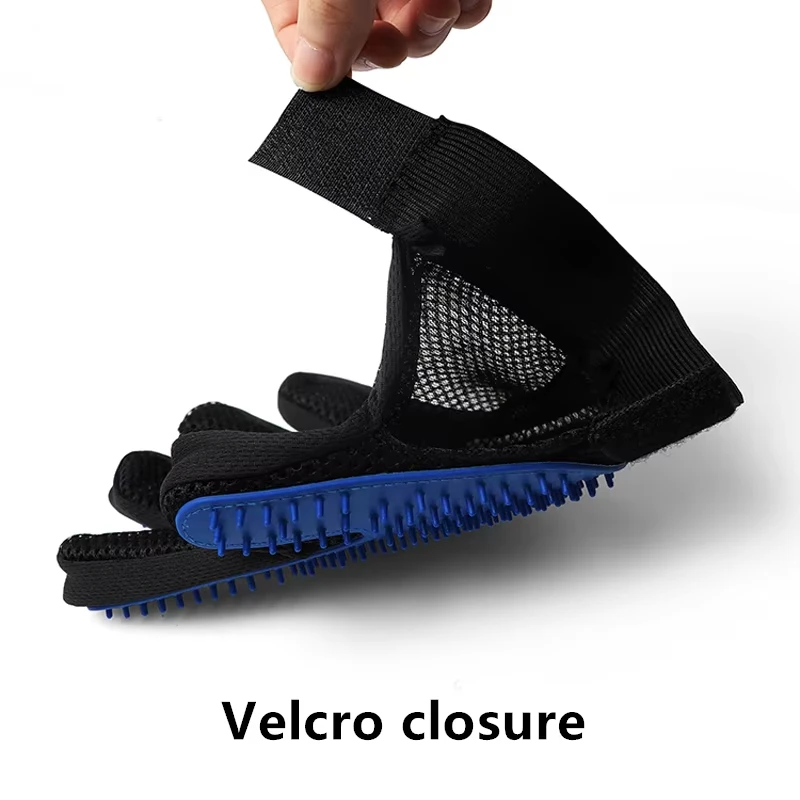 ถุงมือสัตว์เลี้ยง Cat Grooming - Rubber Glove Cleaning บทวิจารณ์และราคา