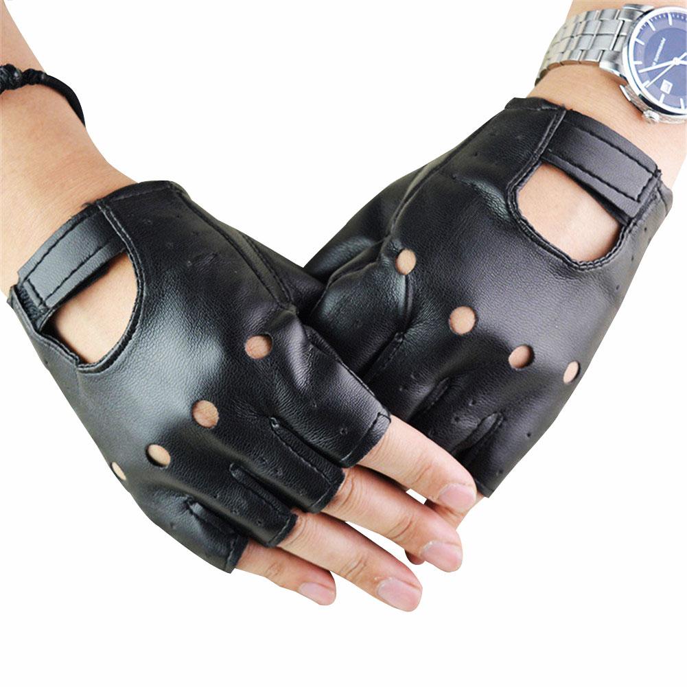 ถุงมือพังก์ผู้ชาย ถุงมือหนัง P - Workout Glove Gym บทวิจารณ์และราคา