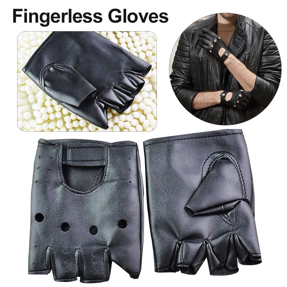 ถุงมือพังก์ผู้ชาย ถุงมือหนัง P - Workout Glove Gym บทวิจารณ์และราคา