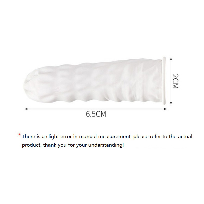 ถุงนิ้วป้องกันลื่นแบบไม่มีแป้ง - Latex Disposable Glove บทวิจารณ์และราคา