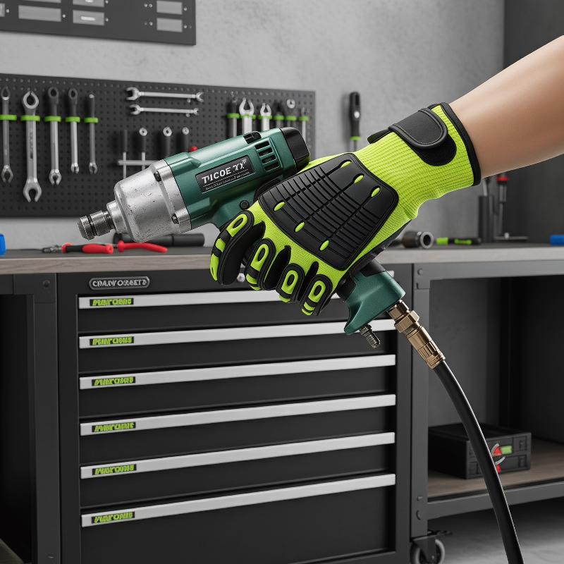 ถุงมือทำงานนิรภัยป้องกันการบาด - Work Glove Impact บทวิจารณ์และราคา