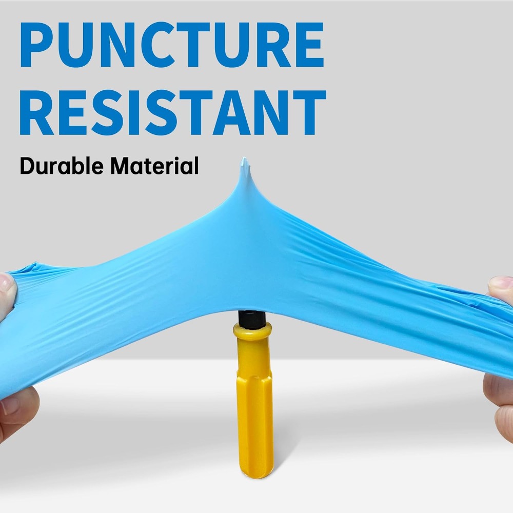 ถุงมือไนไตรล์สีน้ำเงินแบบใช้แล - Exam Glove Nitrile บทวิจารณ์และราคา