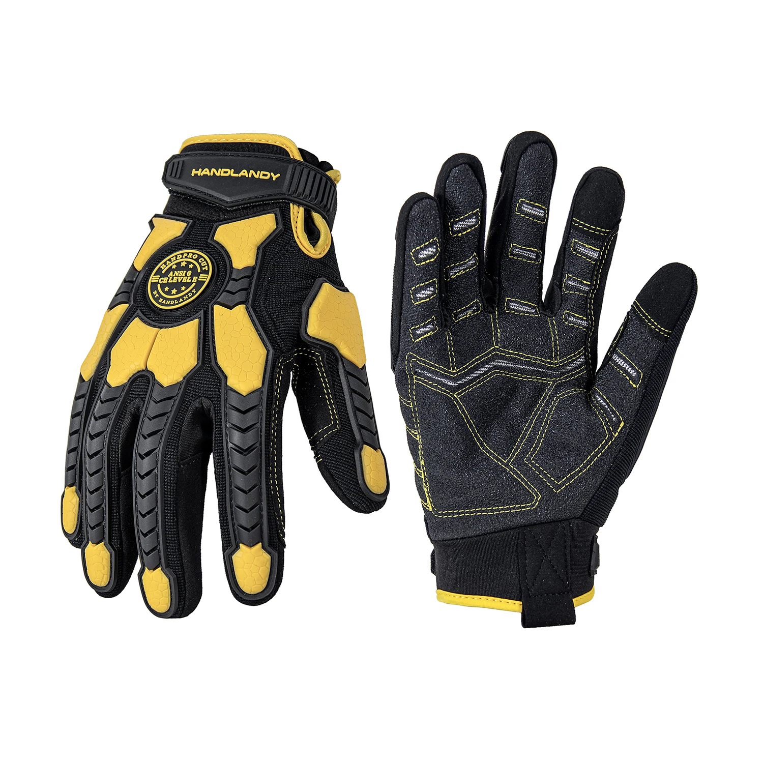 ถุงมือทำงานแบบหนาพิเศษ ป้องกัน - Work Glove Impact บทวิจารณ์และราคา