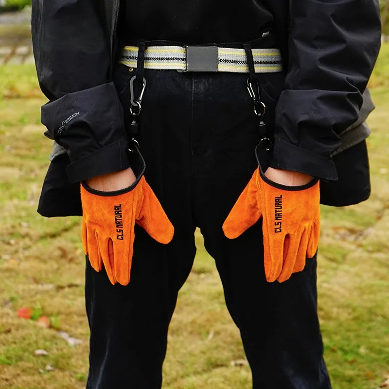 ถุงมือบาร์บีคิวทนความร้อน หนัง - Heat Resistant Glove บทวิจารณ์และราคา