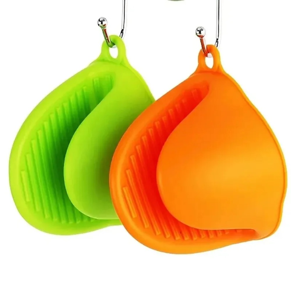 4/2 ชิ้น ถุงมือซิลิโคนหนาพิเศษ - Oven Mitt Silicone บทวิจารณ์และราคา