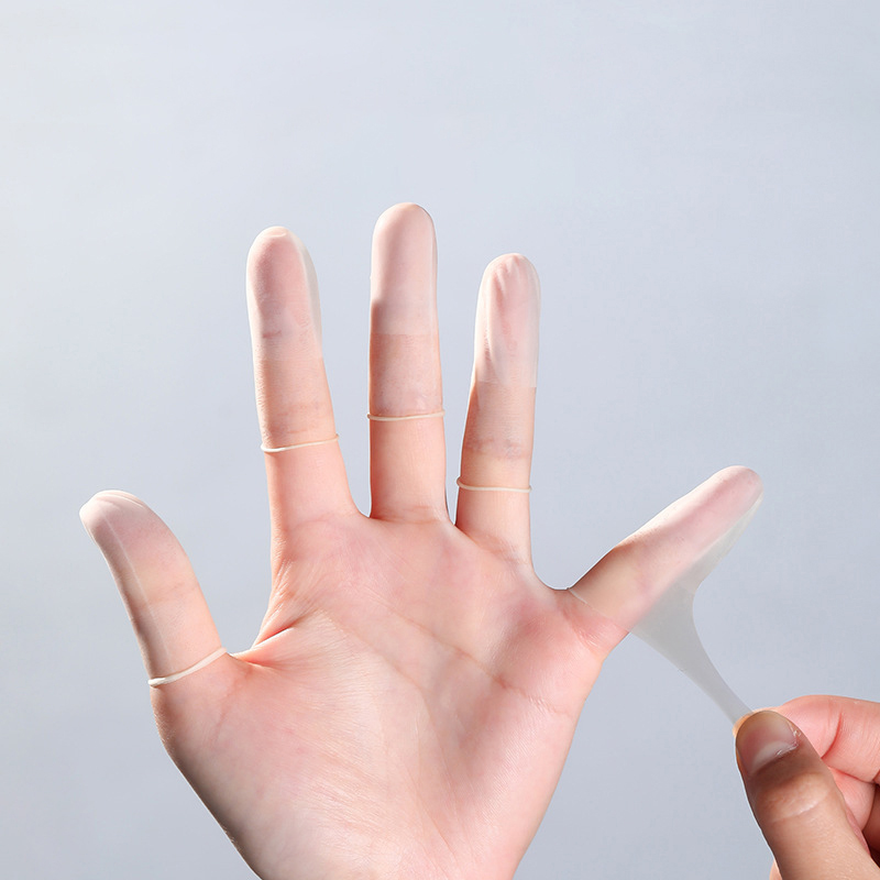 ปลอกนิ้วยางแบบใช้แล้วทิ้ง 50 ช - Latex Disposable Glove บทวิจารณ์และราคา
