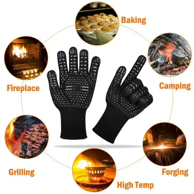 ถุงมือบาร์บีคิววันพีซ ถุงมือกั - Oven Mitt Silicone บทวิจารณ์และราคา