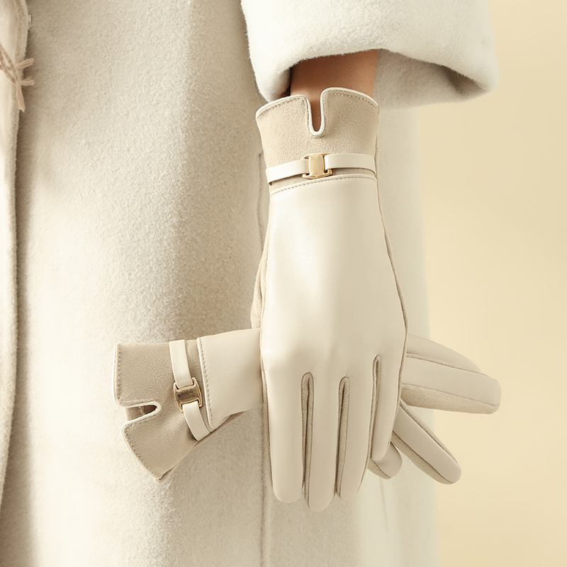 ถุงมือ 1 คู่สำหรับผู้หญิงในฤดู - Leather Driving Glove บทวิจารณ์และราคา