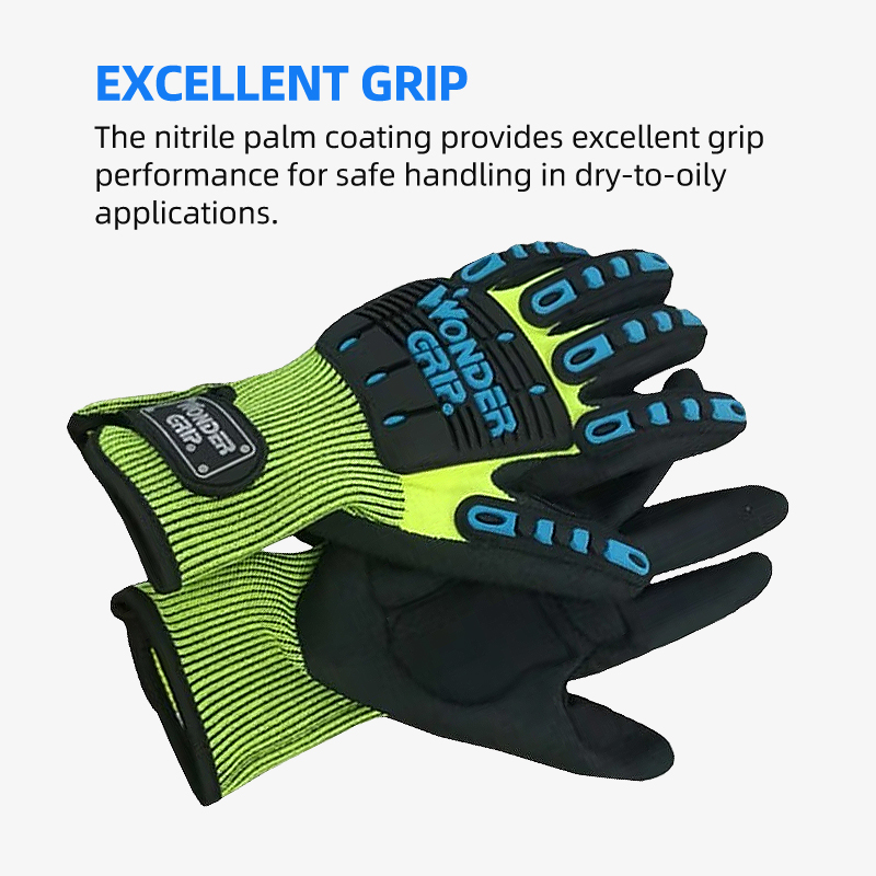 ถุงมือเซฟตี้กันแรงกระแทกและการ - Work Glove Impact บทวิจารณ์และราคา