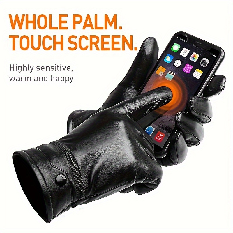 BISON DENIM หนังแกะแท้ถุงมือผู - Leather Driving Glove บทวิจารณ์และราคา