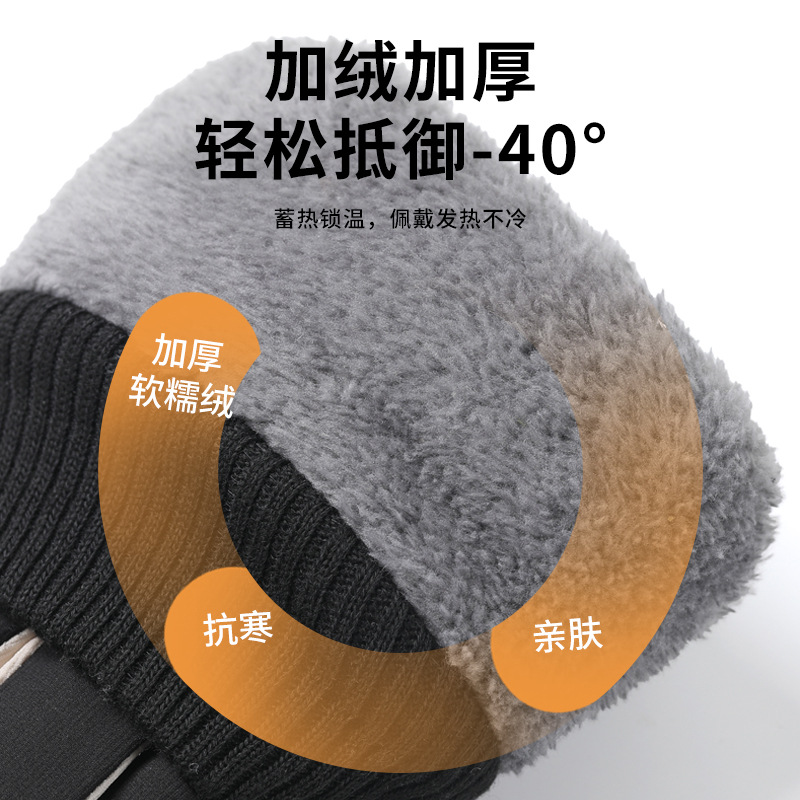 ถุงมือกันความเย็นแบบยืดหยุ่น บ - Winter Glove Insulated บทวิจารณ์และราคา