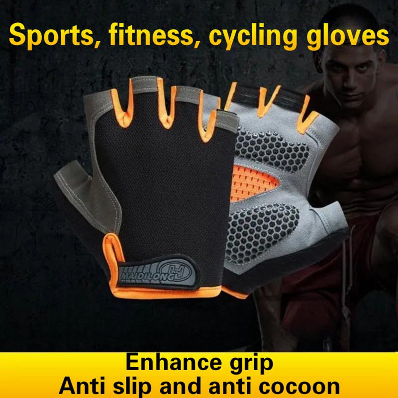 ถุงมือปั่นจักรยานแบบครึ่งนิ้ว  - Cycling Glove Padded บทวิจารณ์และราคา