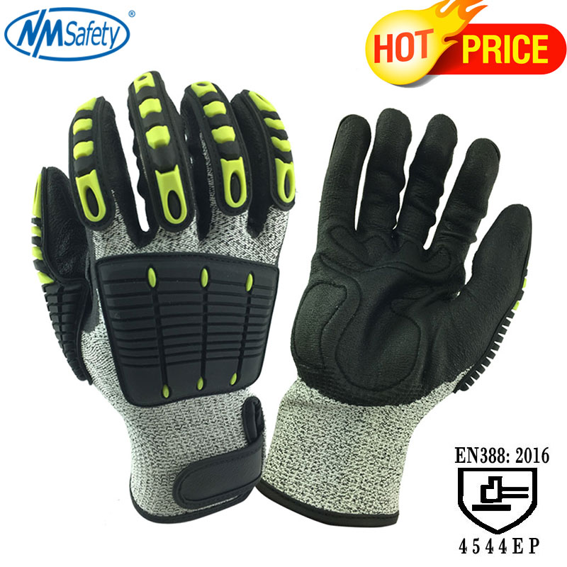 NMSafety Anti การสั่นสะเทือนคว - Work Glove Impact บทวิจารณ์และราคา