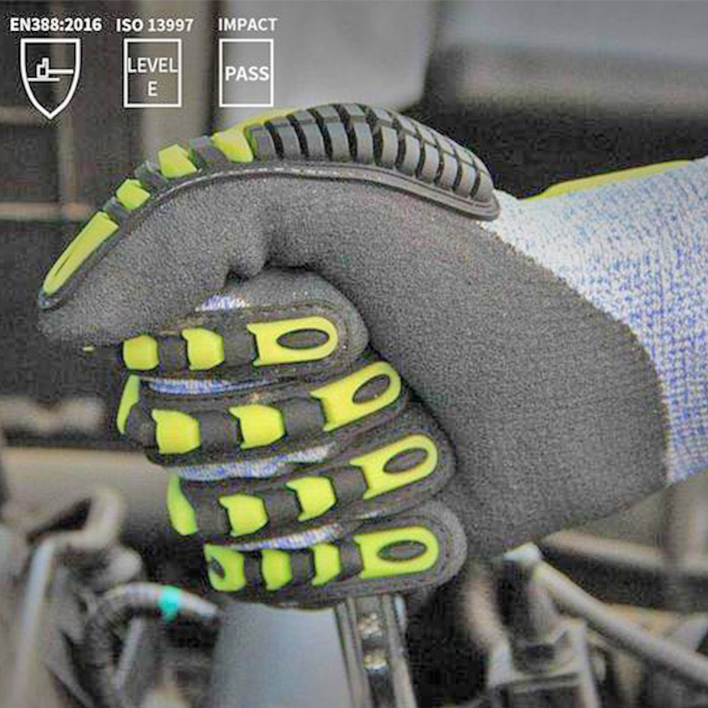 NMSafety Anti การสั่นสะเทือนคว - Work Glove Impact บทวิจารณ์และราคา