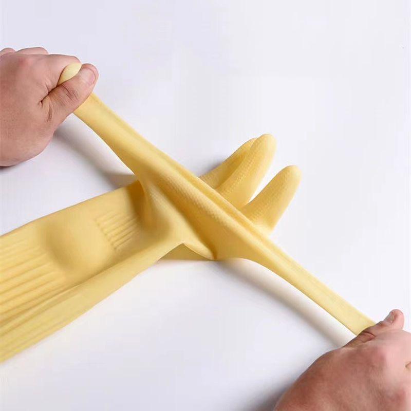 ถุงมือยางล้างจานแบบใช้ซ้ำได้ยา - Dish Glove Rubber บทวิจารณ์และราคา