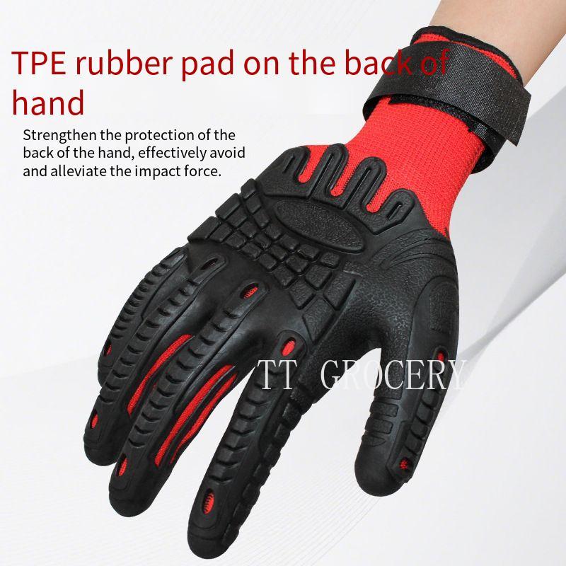 ถุงมือกันกระแทก TPE สำหรับงานอ - Work Glove Impact บทวิจารณ์และราคา