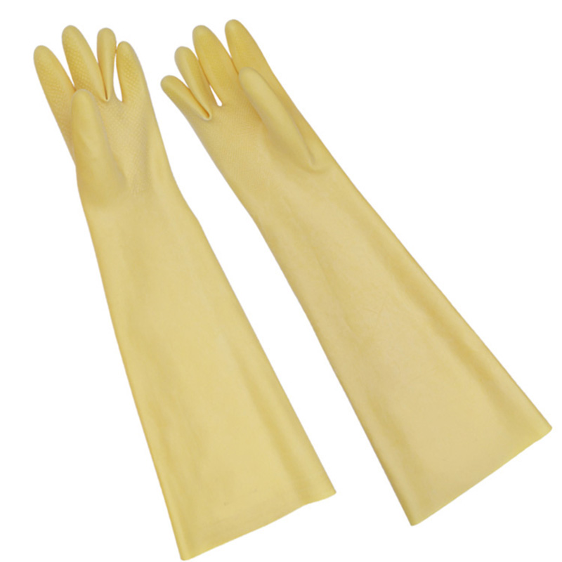 ยาวหนาหนาทำความสะอาดจานล้างในค - Dish Glove Rubber บทวิจารณ์และราคา
