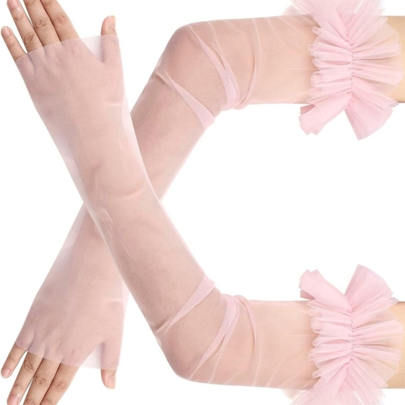 งานแต่งงานที่หรูหราปลอกแขนแบบไ - Fingerless Glove Knit บทวิจารณ์และราคา