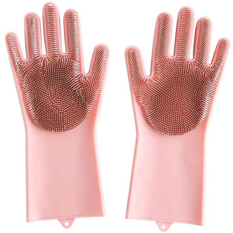 ถุงมือซิลิโคนสำหรับล้างจาน, ถุ - Dish Glove Rubber บทวิจารณ์และราคา