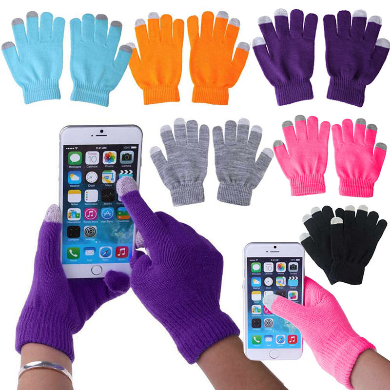 ถุงมือถักแบบคาปาซิทีฟสำหรับฤดู - Touchscreen Glove Capacitive บทวิจารณ์และราคา