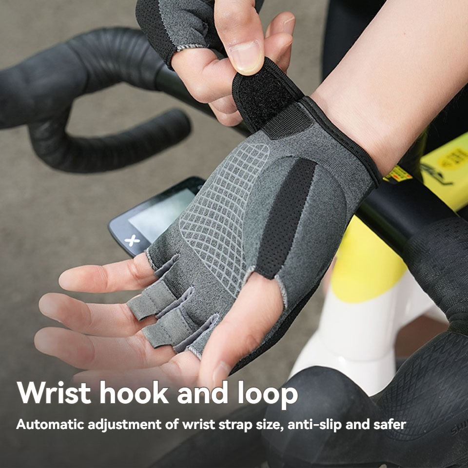 ถุงมือปั่นจักรยานแบบครึ่งนิ้ว  - Workout Glove Gym บทวิจารณ์และราคา