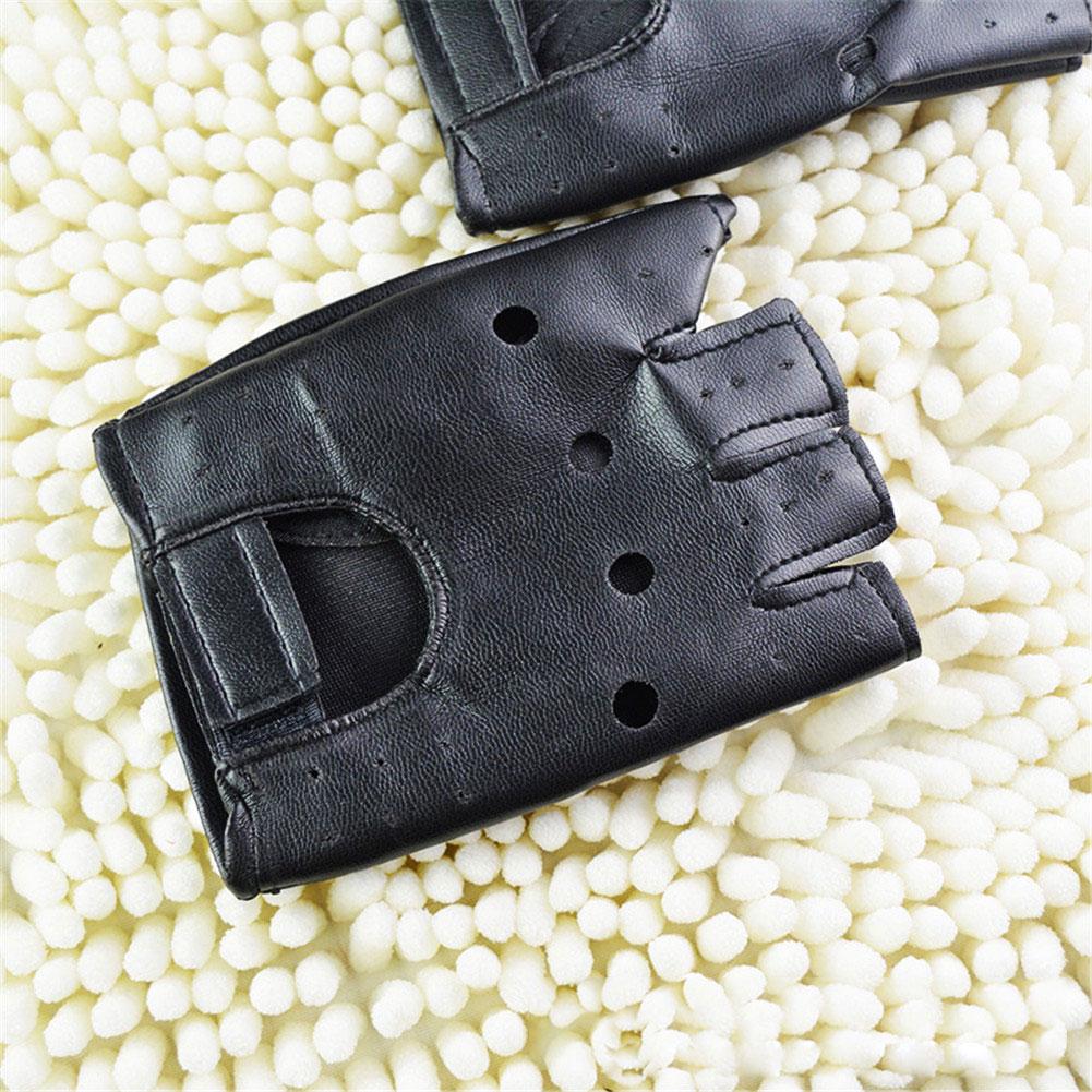 ถุงมือแบบครึ่งนิ้วสำหรับทุกเพศ - Leather Driving Glove บทวิจารณ์และราคา