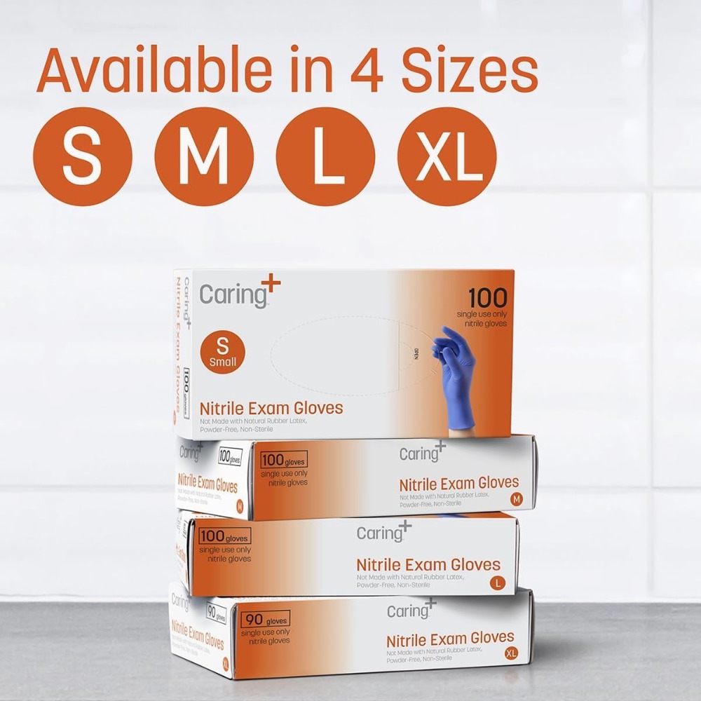 ถุงมือไนไตรล์สำหรับตรวจโรค สีฟ - Exam Glove Nitrile บทวิจารณ์และราคา