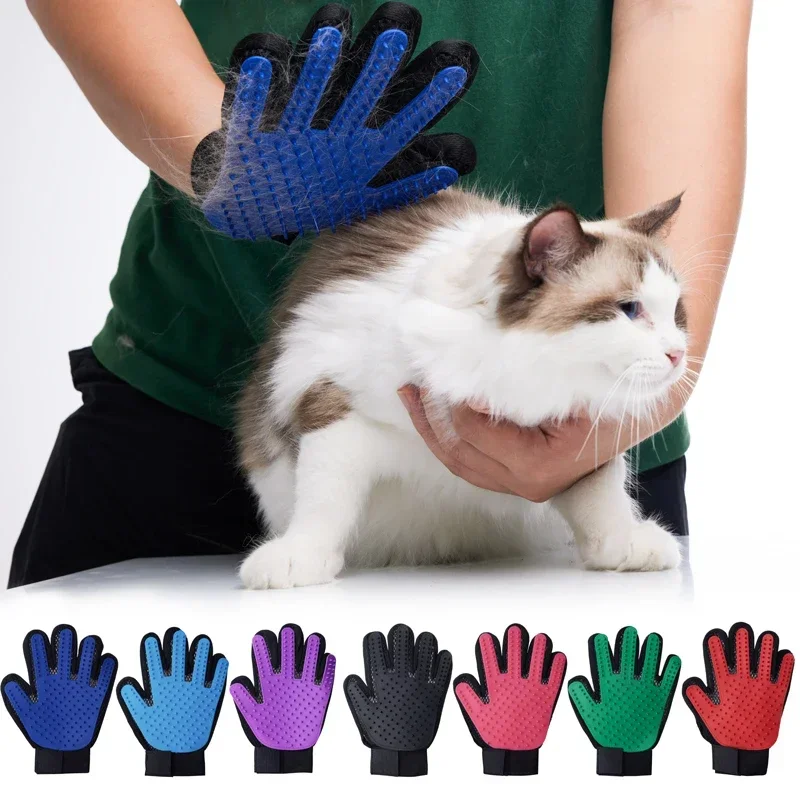 สัตว์เลี้ยงผมลบถุงมือยาง Cat G - Rubber Glove Cleaning บทวิจารณ์และราคา