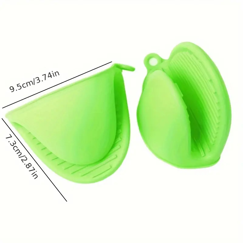 2 ชิ้นซิลิโคนที่วางหม้อถุงมือก - Oven Mitt Silicone บทวิจารณ์และราคา
