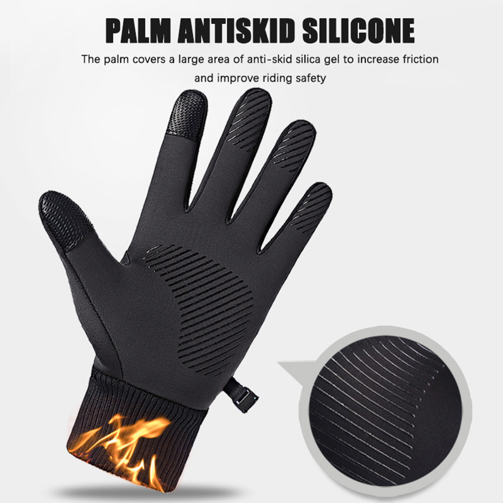 ฤดูหนาวถุงมือผู้ชายกันน้ําWind - Ski Glove Waterproof บทวิจารณ์และราคา