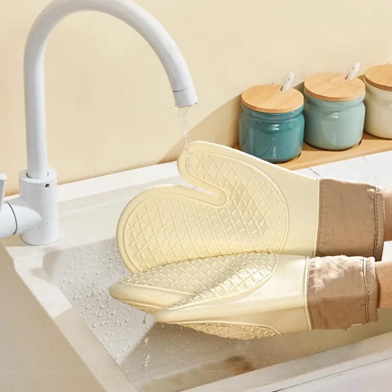 ถุงมือซิลิโคนทนความร้อน 1 ชิ้น - Oven Mitt Silicone บทวิจารณ์และราคา