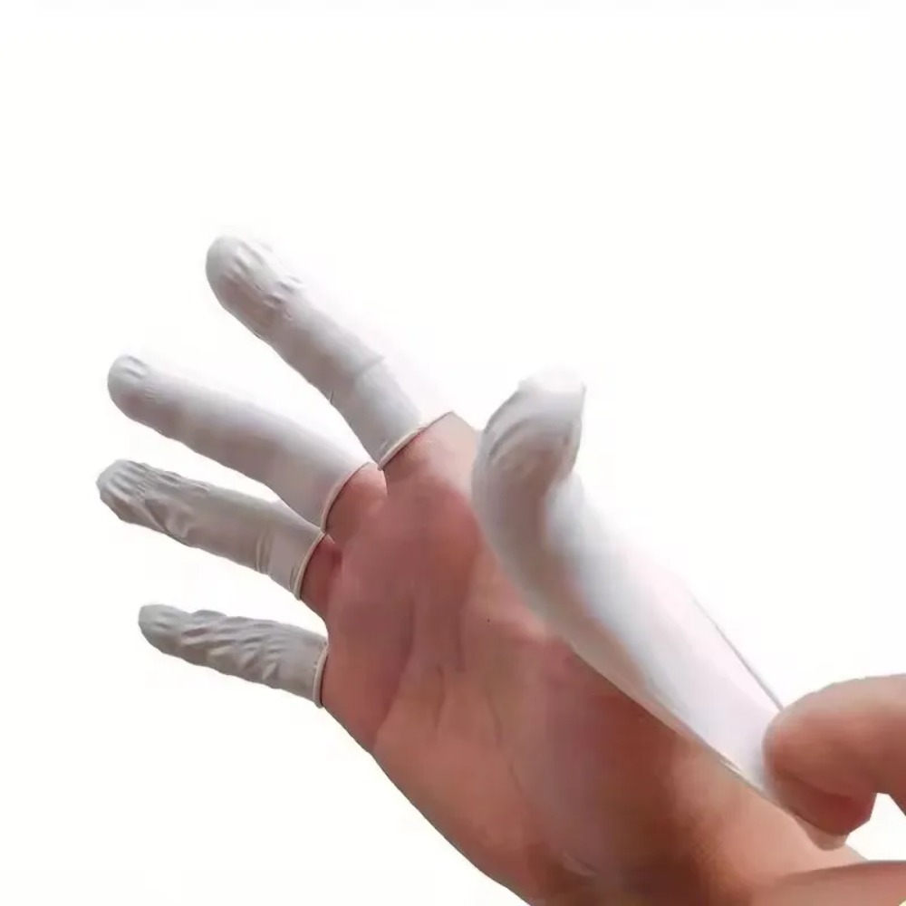 20 ชิ้น/100 ชิ้น ชุดปลอกนิ้วยา - Latex Disposable Glove บทวิจารณ์และราคา
